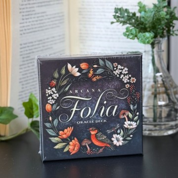 Arcana Folia Orakelkort - 50 Runde Kort + Guidebok