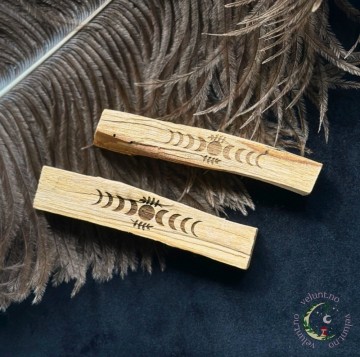 Palo Santo Pinne m/gravering ~ Månefase