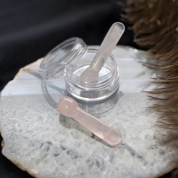 Mini Rosenkvarts Massasjeverktøy - 2 STK