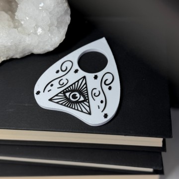 Spirit Board Planchette med Allseende Øye