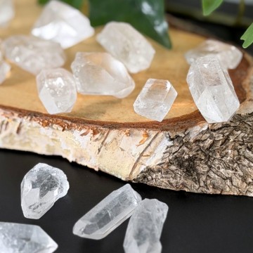 Bergkrystall Naturlig Mini Points (3 STK)