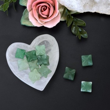 Grønn Aventurin Merkaba**