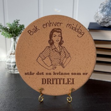 Vel Unt's Aggressive Gryteunderlag - Bak enhver middag 