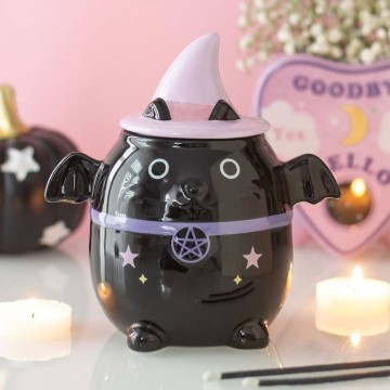 Pastel Bat Cat - Heksekatt Aromalampe & Oljebrenner