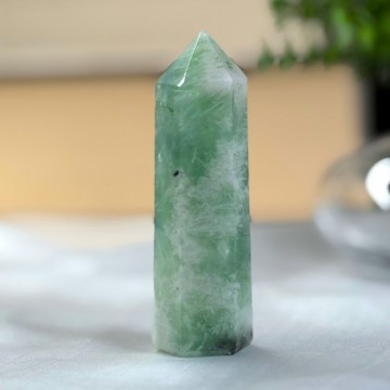 Grønn Feather Fluoritt Tårn #2