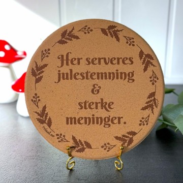 Vel Unt's Aggressive Jule Gryteunderlag - Her serveres julestemning & sterke meninger