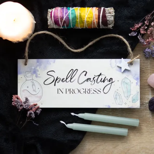 Spell Casting In Progress - Skilt