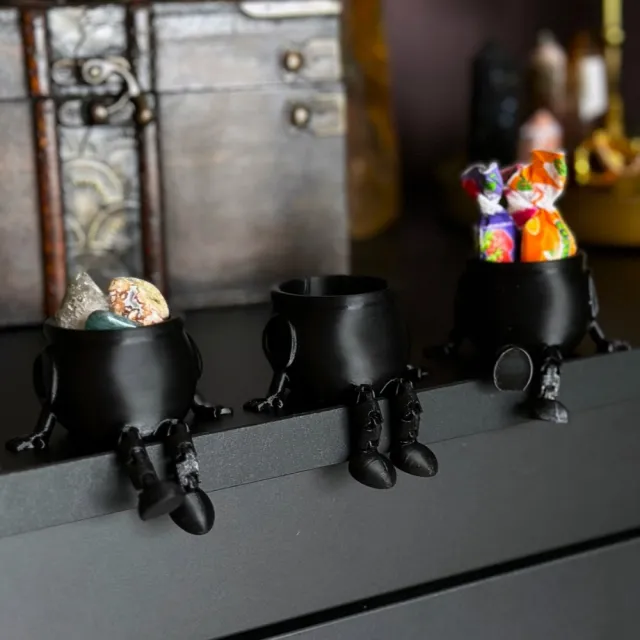 Sitting Mini Cauldron - Svart