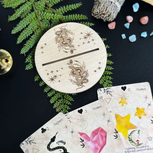 Tarot Kort Holder - Slange [lys]