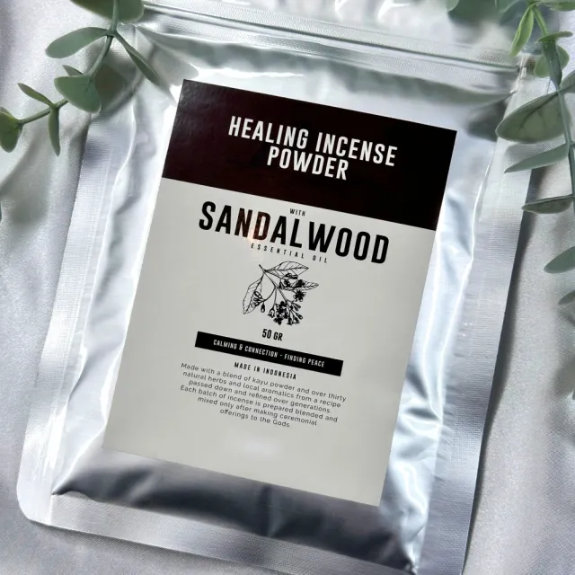 Healing Incense Powder - Sandalwood (Røkelsepulver) 