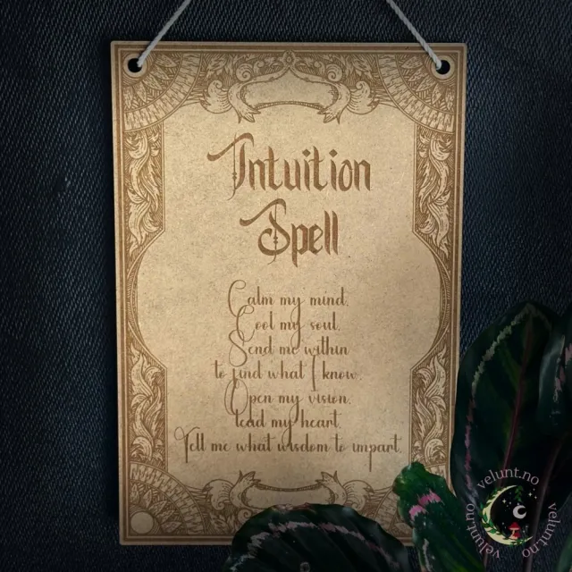 Vel Unt's Spell Skilt - Intuition