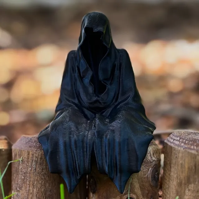 Sittende Grim Reaper - Medium