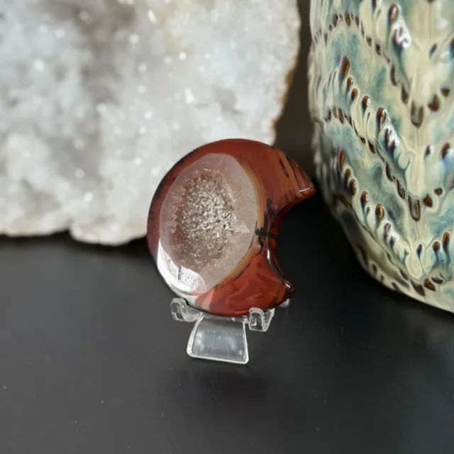 Drusy Sardonyks Måne #1