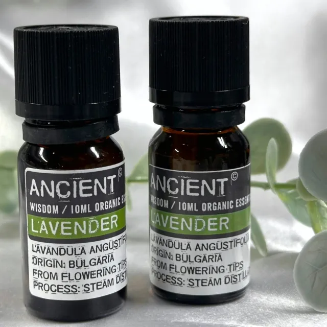 Lavendel (Lavender) Økologisk Eterisk Olje, 10ml