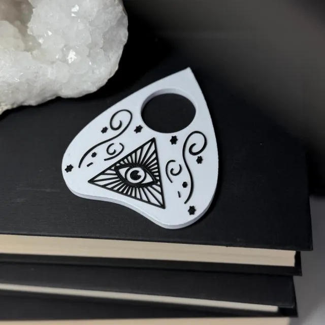 Spirit Board Planchette med Allseende Øye