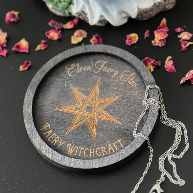 Elven Faery Star, Faery Witchcraft ~ Smykkefat/Krystallfat