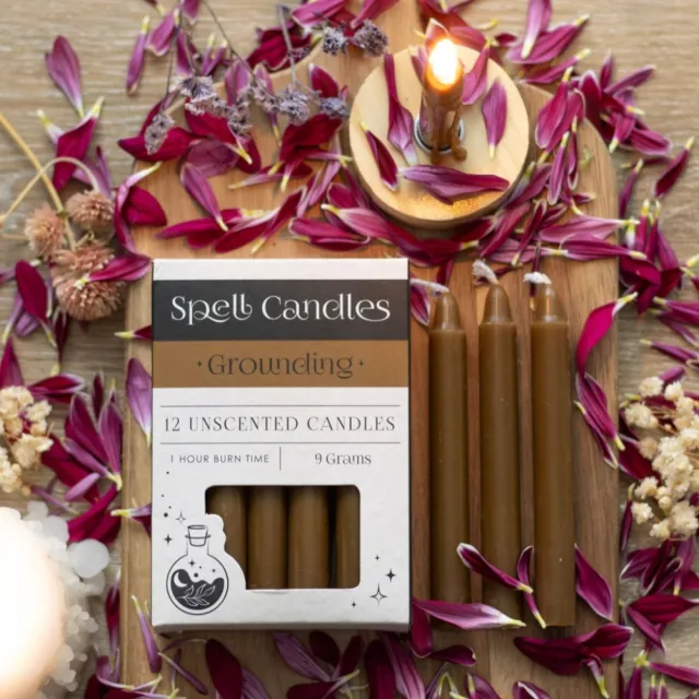 Spell Candles - Grounding