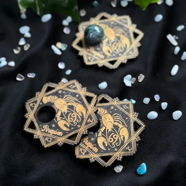 Lunaris Stjernetegn Krystallholder - Krepsen (liten)