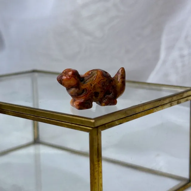 Mini Figur - Dino [Crazy Lace Agat]