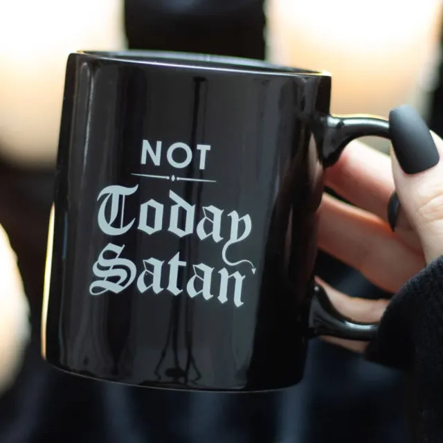 Not Today Satan - Gotisk Krus