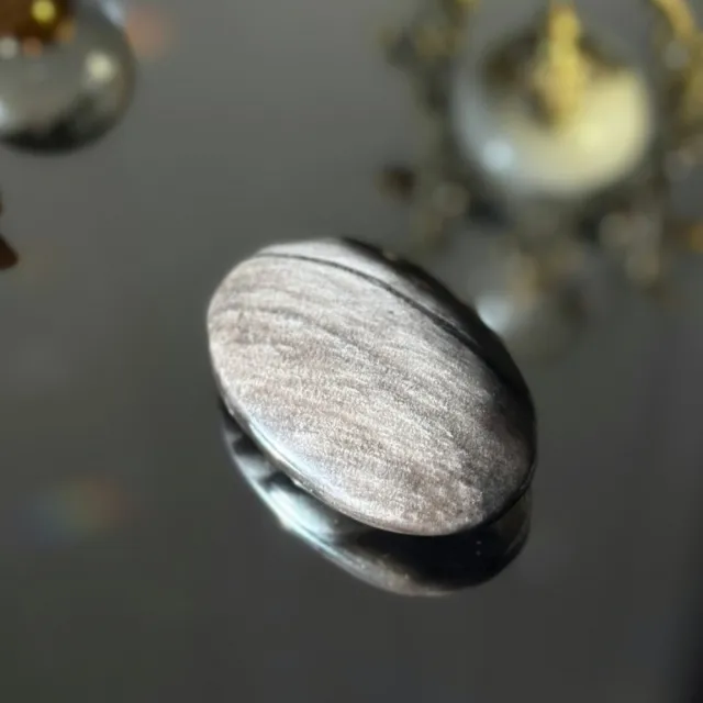 Silver Sheen Obsidian Håndstein