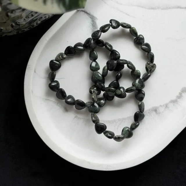 Krystallhjerte Armbånd - Kambaba Jaspis