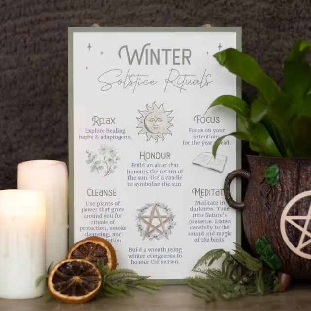 Winter Solstice Rituals - Skilt