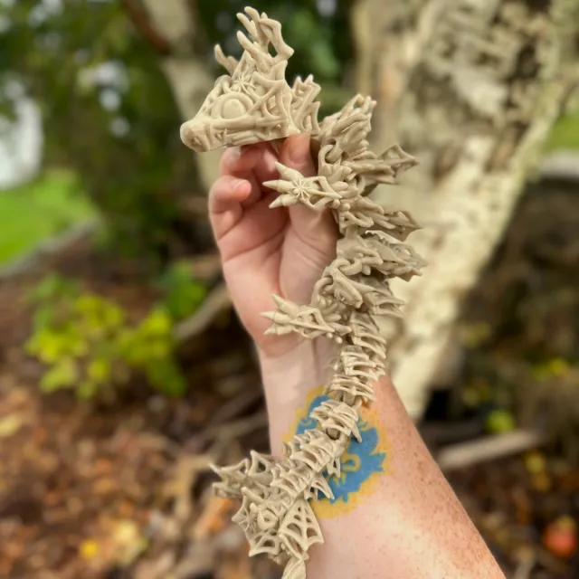 Skeleton Spider Dragon 35cm